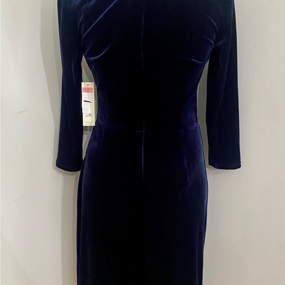 Eliza J size 6 Navy Blue dress - Picture 3 of 3